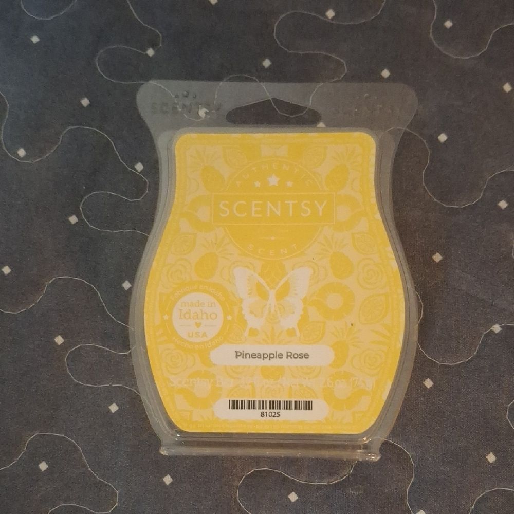 Scentsy Pineapple Rose Wax bar